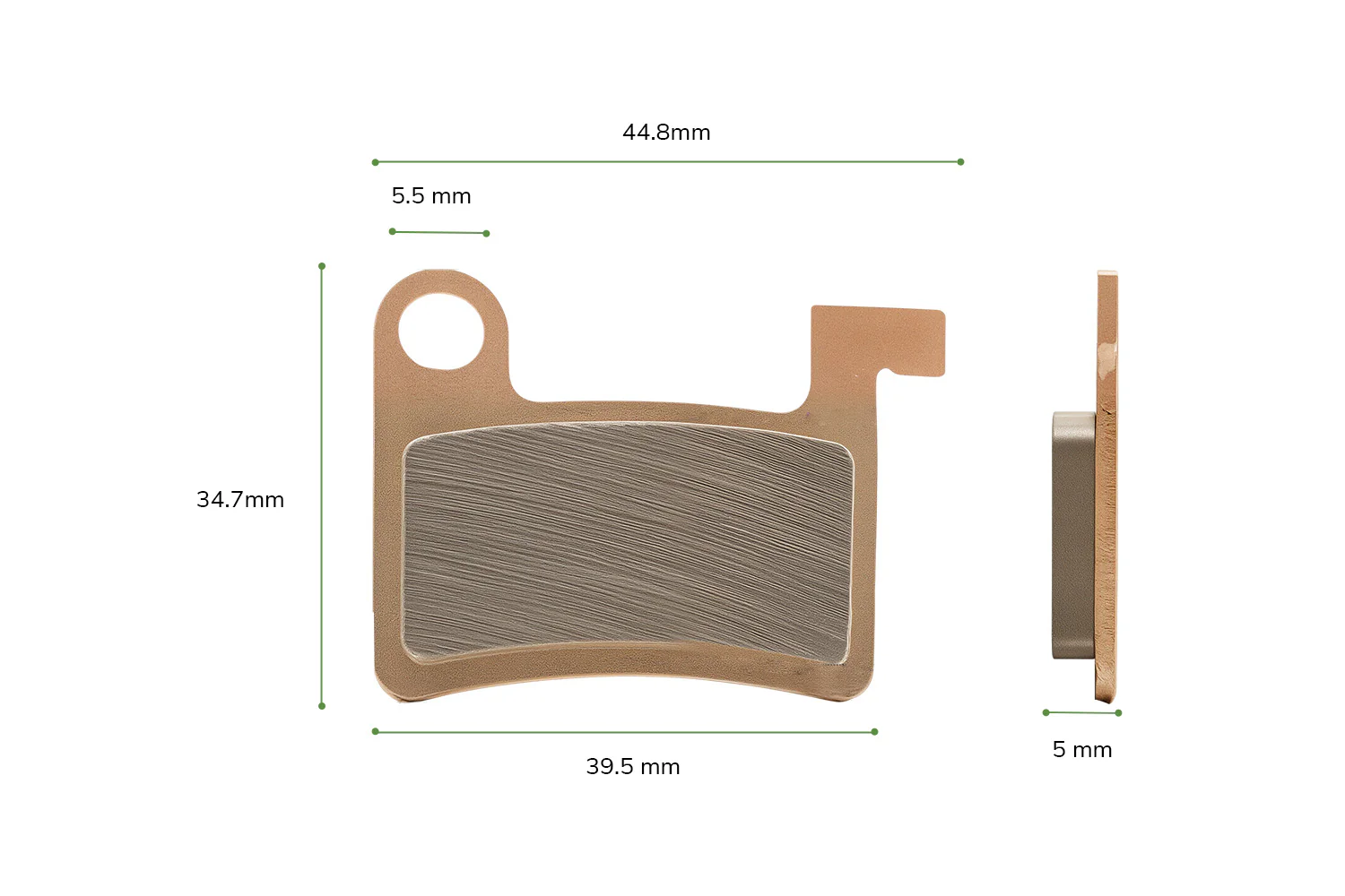 Metal Disc Brake Pads - Bicycle Universal - Image 3