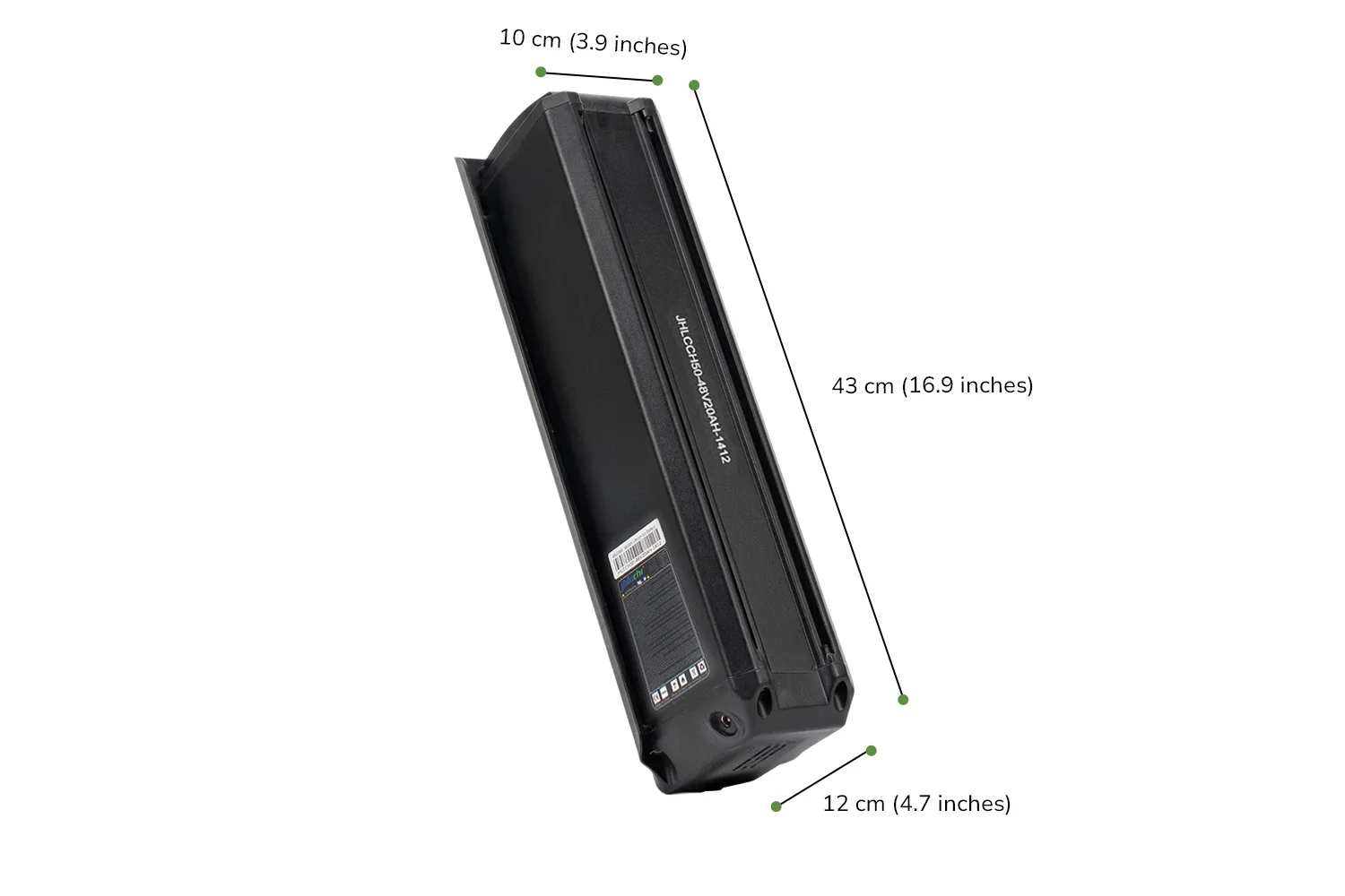 SafeSeal 48V Integrated Lithium-Ion Ebike Battery - Image 4